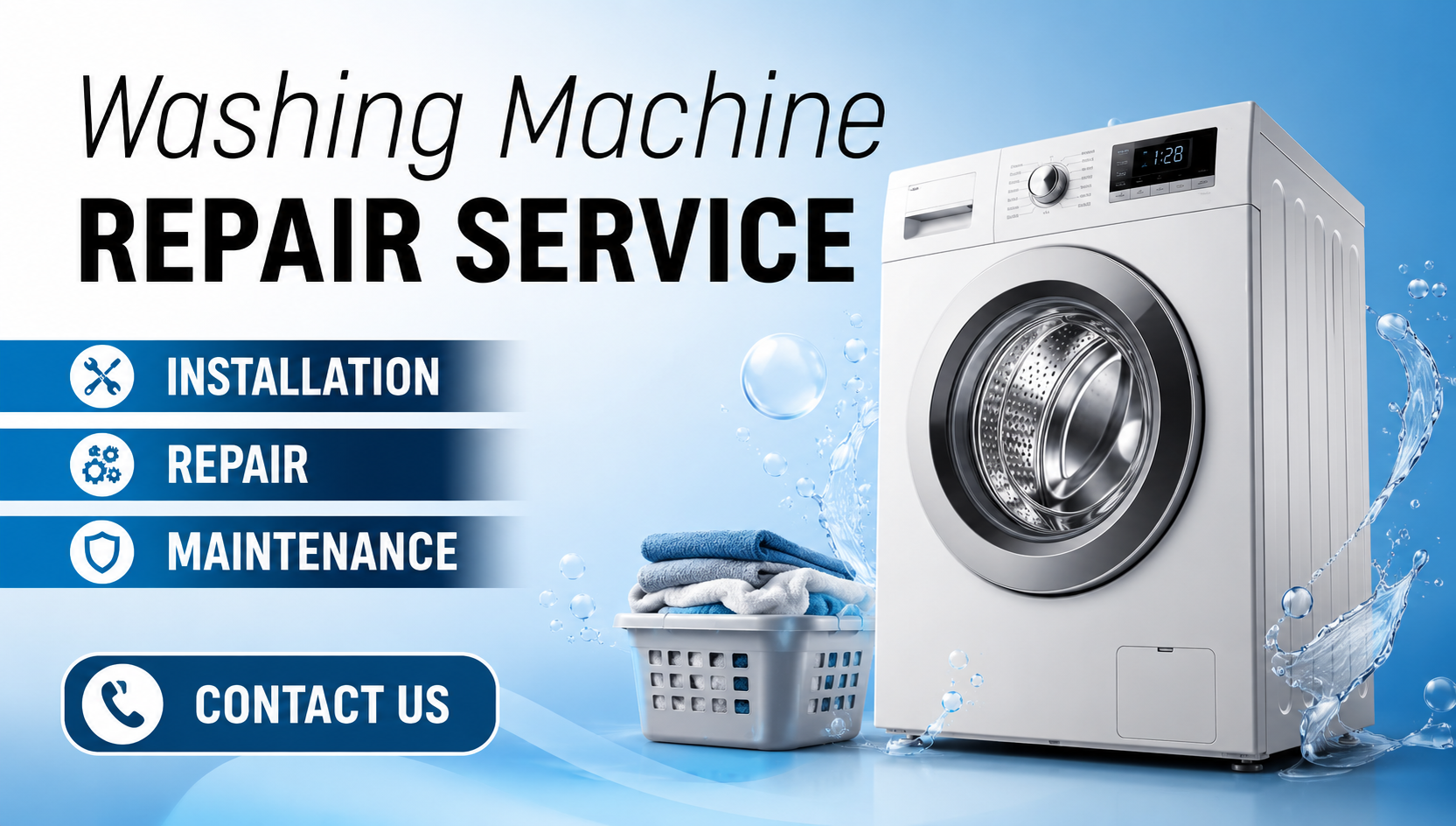 Washing Machine Repair & Service Center – SRD Service